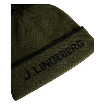 J. Lindeberg Stripe Golf Beanie AMAC10556