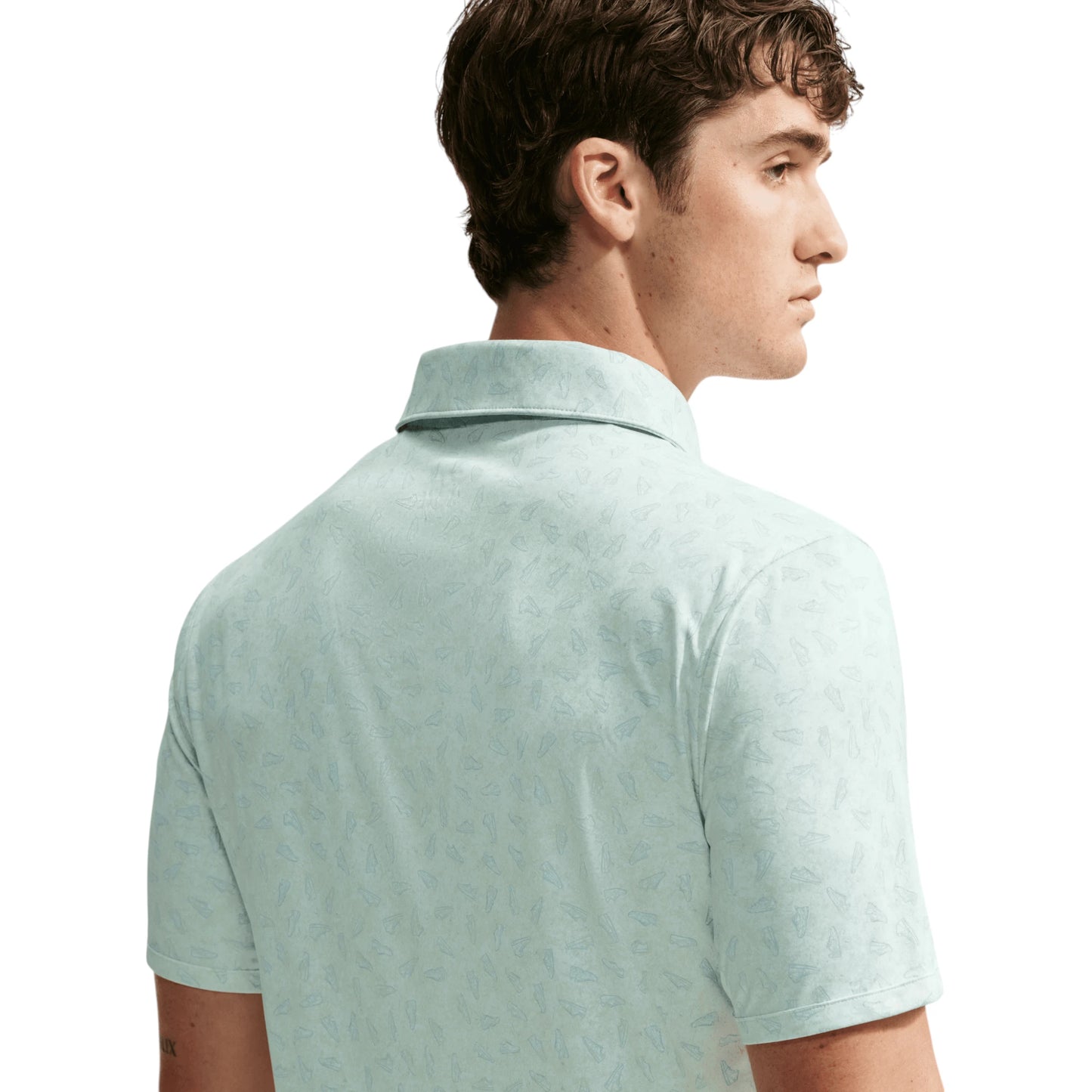 Nike Par Dri-FIT Grass Print Golf Polo Shirt IO0734