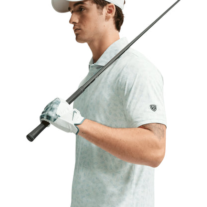 Nike Par Dri-FIT Grass Print Golf Polo Shirt IO0734