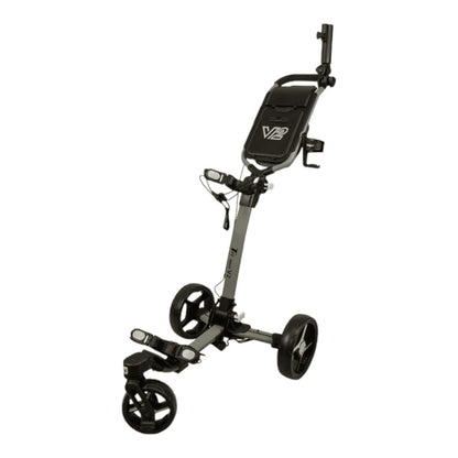 Axglo Tri-360 V2 Golf Trolley | Grey/Grey