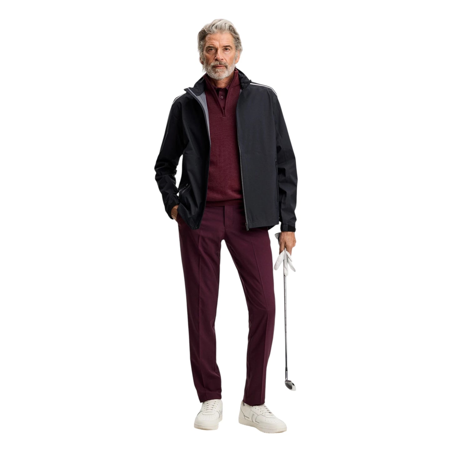 J.Lindeberg Kiyan 1/4-Zip Golf Sweater BMKW15782