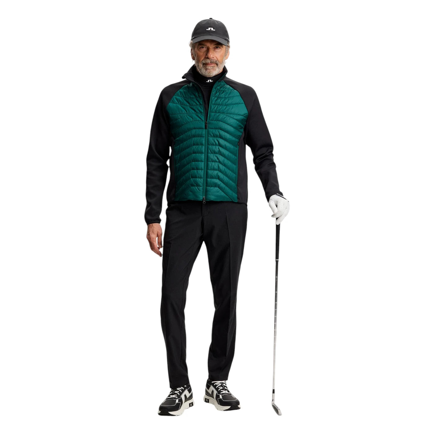 J.Lindeberg Heyden Quilt Hybrid Golf Jacket BMOW16471