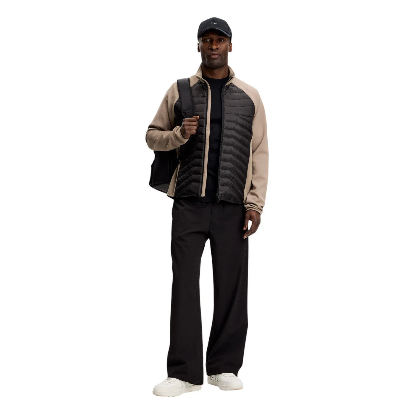 J.Lindeberg Heyden Quilt Hybrid Golf Jacket BMOW16471