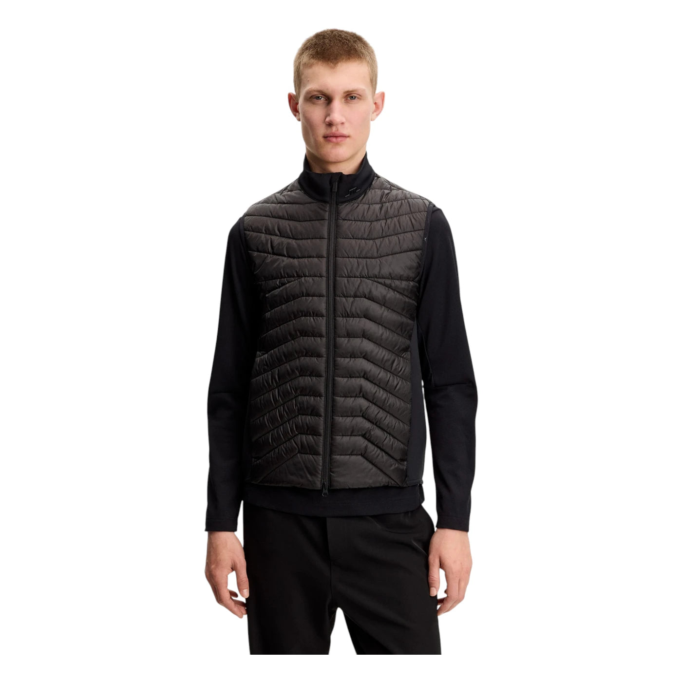 J.Lindeberg Heyden Quilt Hybrid Golf Vest BMOW16472