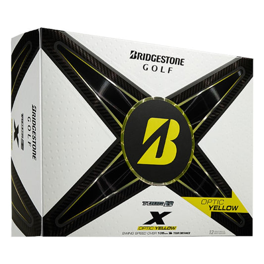 Bridgestone Tour B X Golf Balls | Yellow