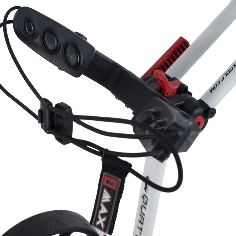 Big Max Blade Quattro Golf Trolley | White/Red