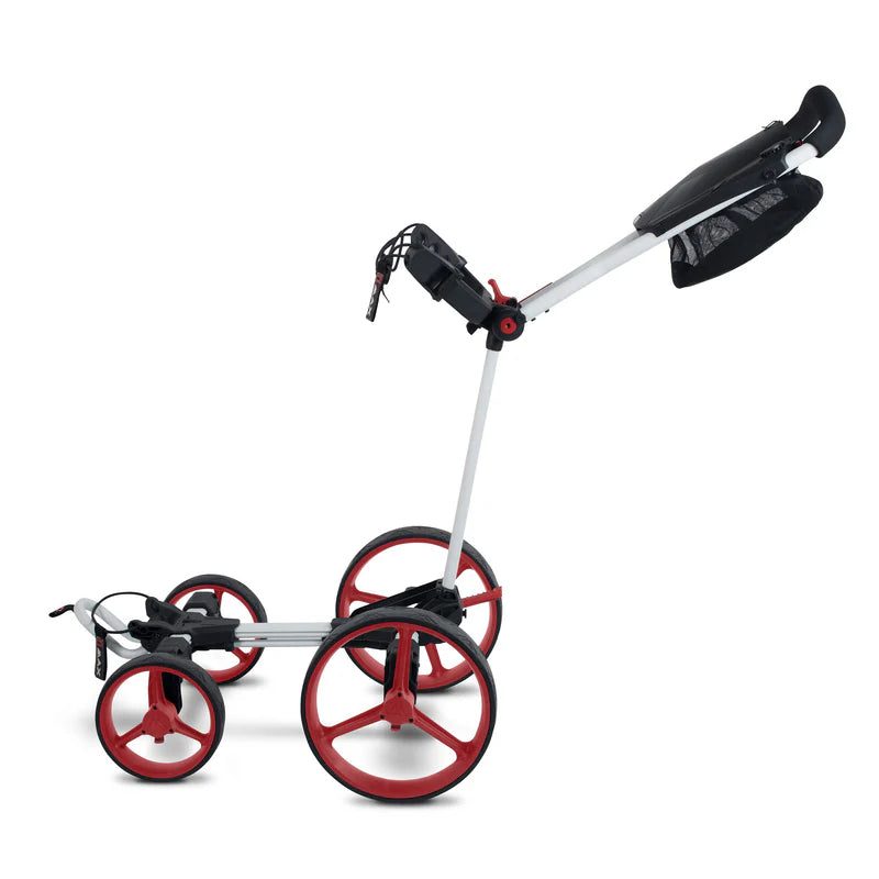 Big Max Blade Quattro Golf Trolley | White/Red