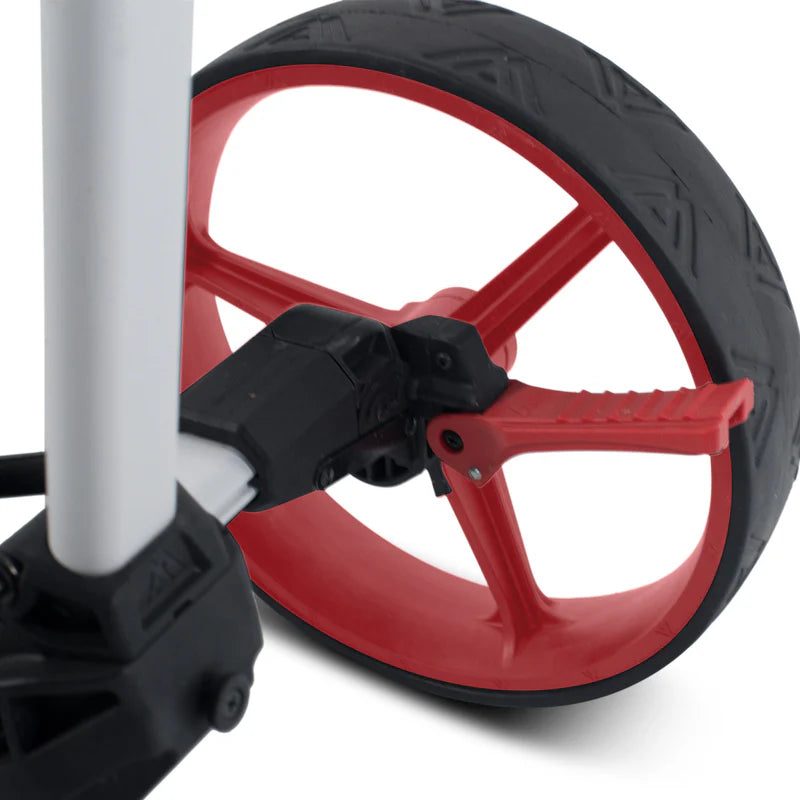 Big Max Blade Quattro Golf Trolley | White/Red