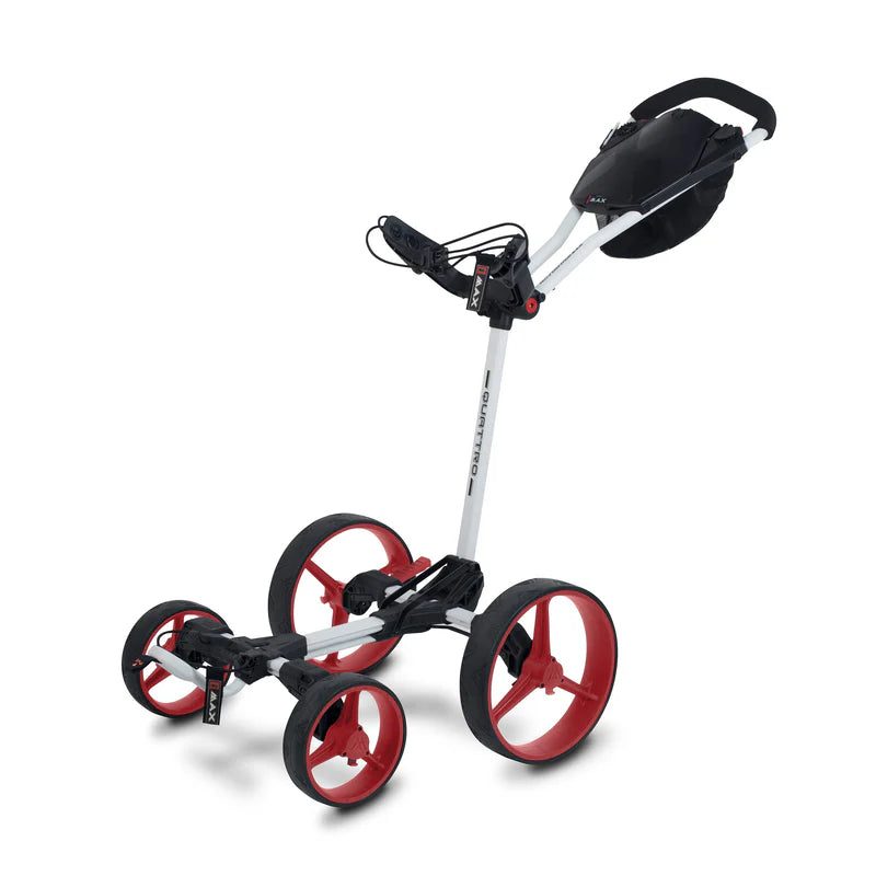 Big Max Blade Quattro Golf Trolley | White/Red