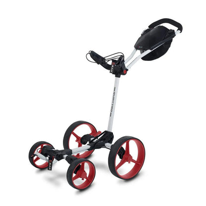 Big Max Blade Quattro Golf Trolley | White/Red