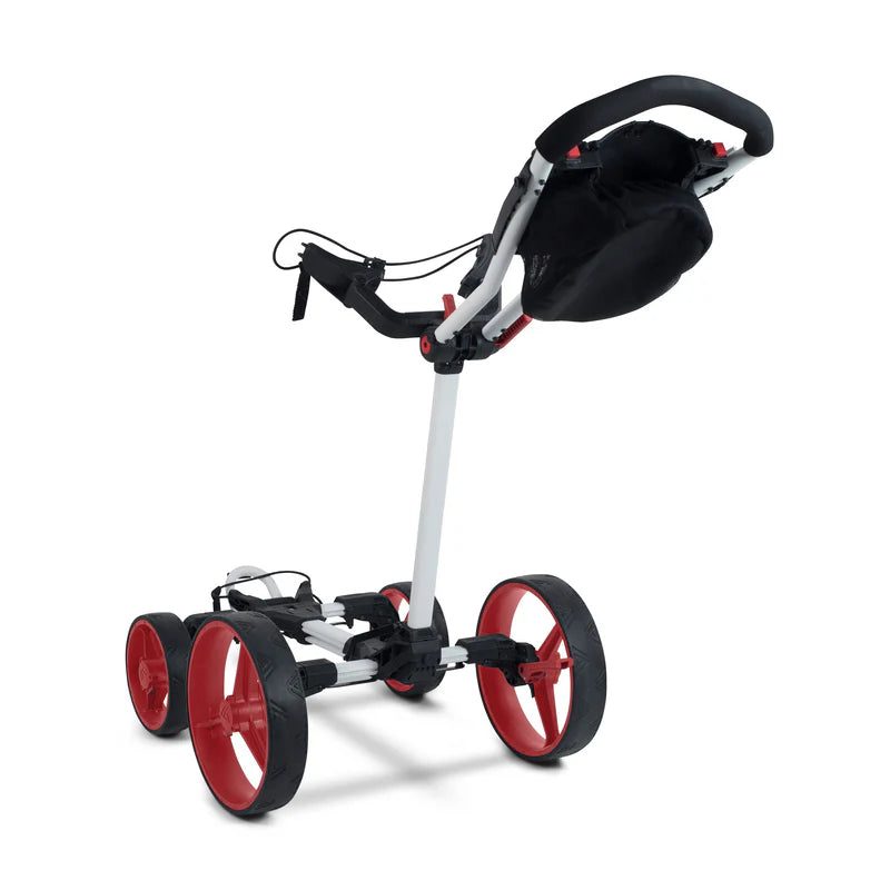 Big Max Blade Quattro Golf Trolley | White/Red