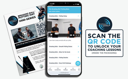 Me and My Golf Breaking Ball 7.5ft Putting Mat