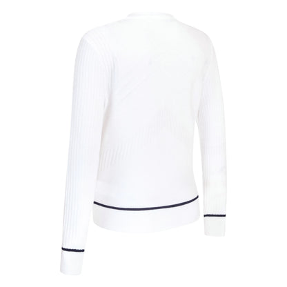Callaway Ladies Multi Stitch Chevron Golf Sweater CGGSF180
