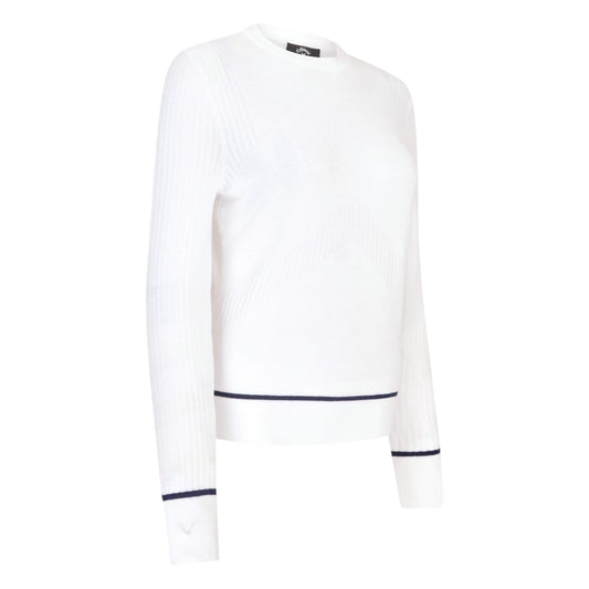 Callaway Ladies Multi Stitch Chevron Golf Sweater CGGSF180