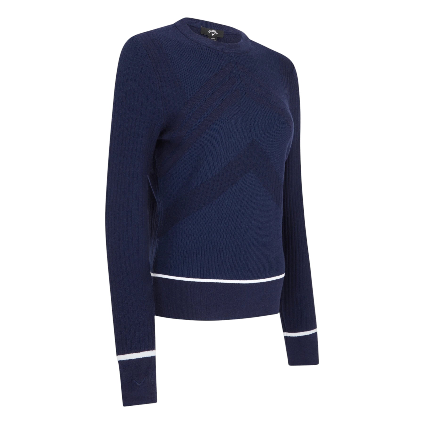 Callaway Ladies Multi Stitch Chevron Golf Sweater CGGSF180