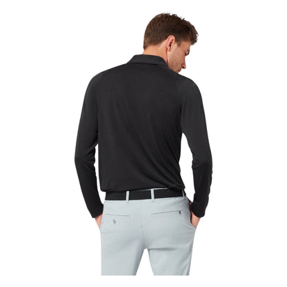 Callaway Soft Touch Long Sleeve Knit Golf Polo Shirt CGKFF0C2