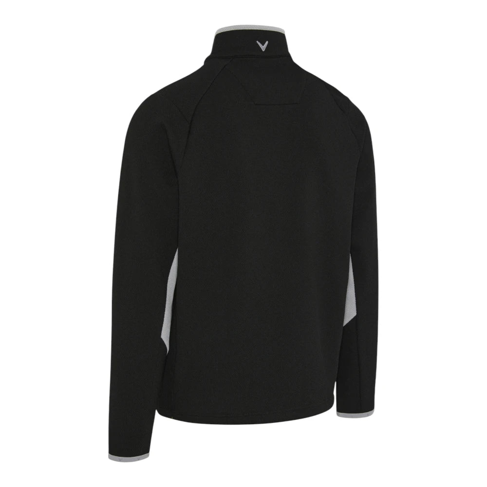 Callaway Blocked LS 1/4 Zip Golf Pullover CGKFF0F8