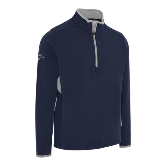 Callaway Blocked LS 1/4 Zip Golf Pullover CGKFF0F8
