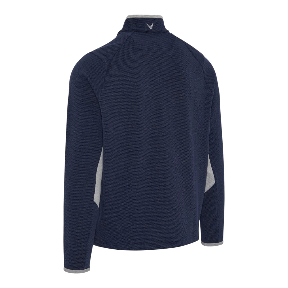 Callaway Blocked LS 1/4 Zip Golf Pullover CGKFF0F8