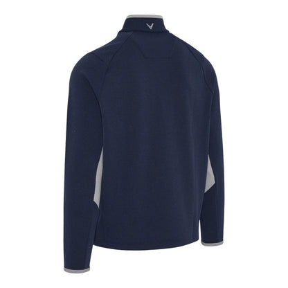 Callaway Blocked LS 1/4 Zip Golf Pullover CGKFF0F8