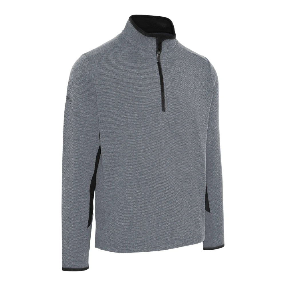 Callaway Blocked LS 1/4 Zip Golf Pullover CGKFF0F8