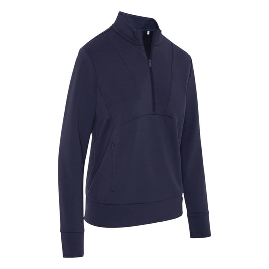 Ladies Callaway 1/2 Zip Soft Touch Golf Mid Layer CGKFF0H3