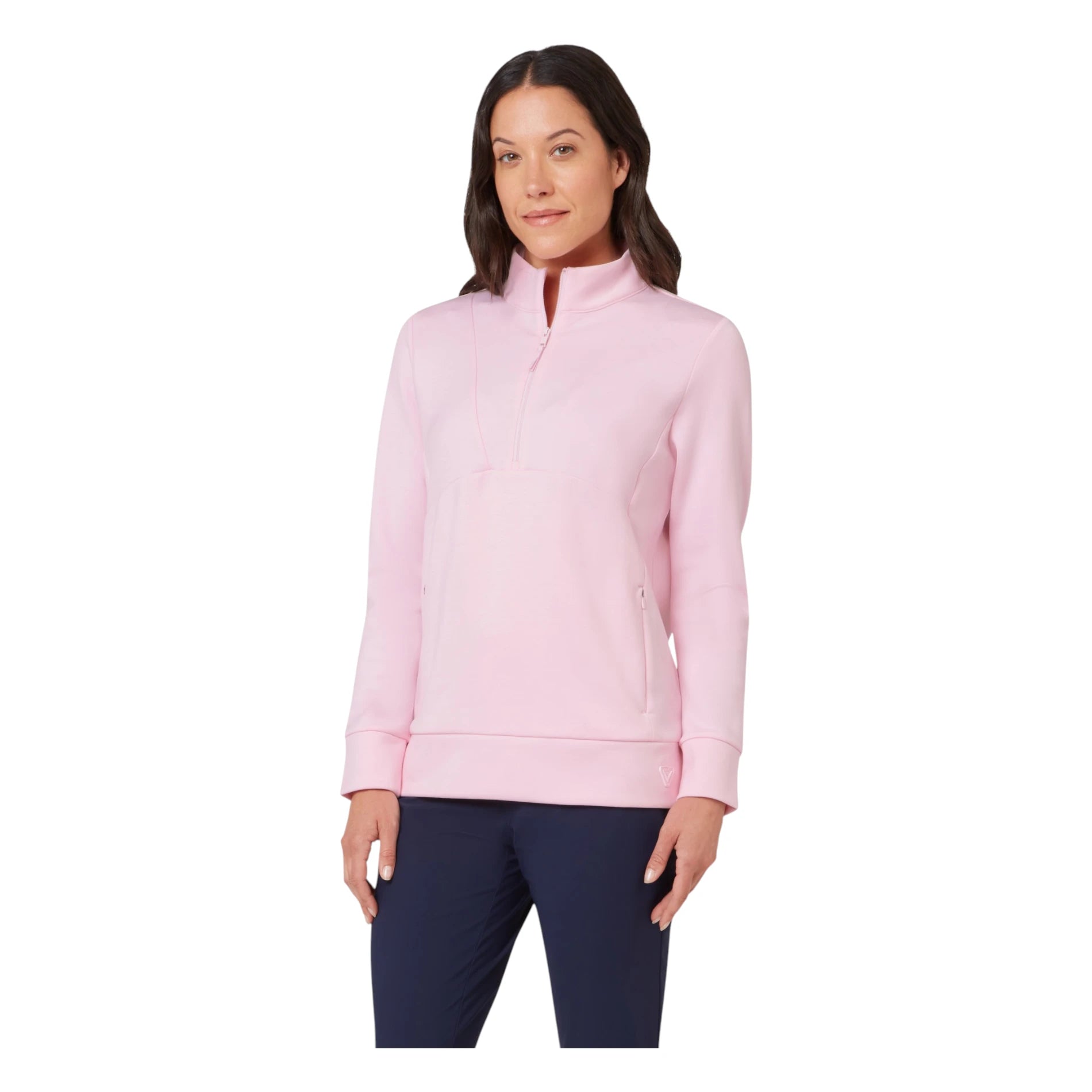 Ladies Callaway 1/2 Zip Soft Touch Golf Mid Layer CGKFF0H3