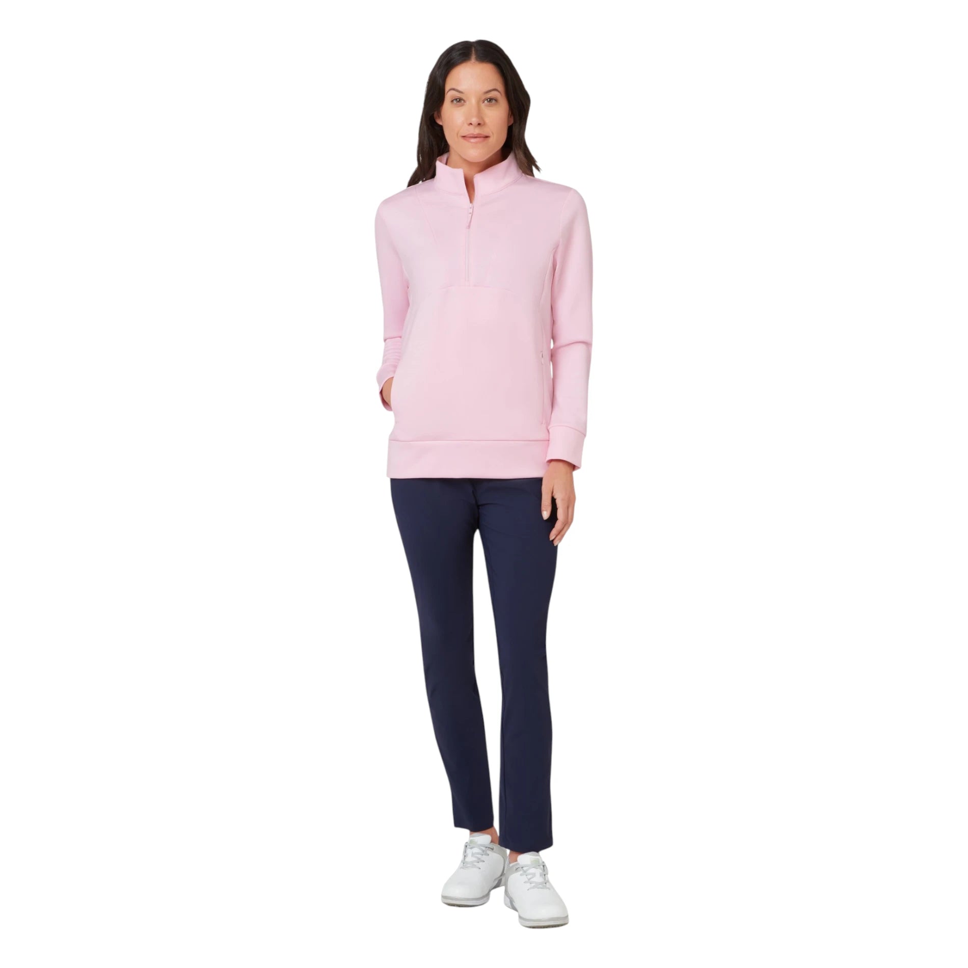 Ladies Callaway 1/2 Zip Soft Touch Golf Mid Layer CGKFF0H3