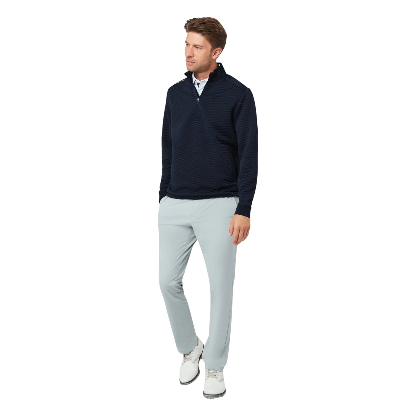 Callaway Chev Jacquard Golf Mid Layer CGKFG022