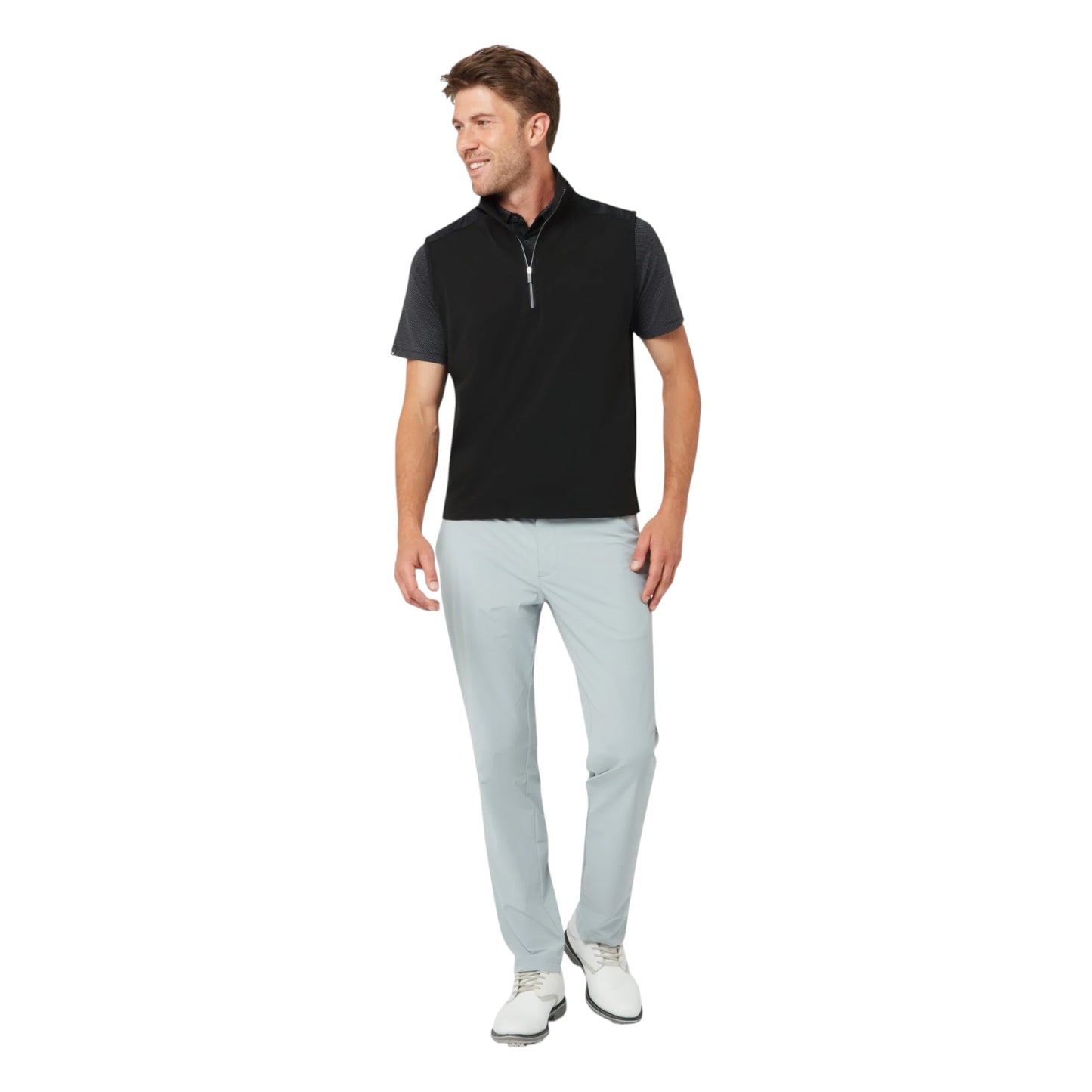 Callaway Lightweight 1/4 Zip Stretch Opti-Dri Golf Vest CGKFG055
