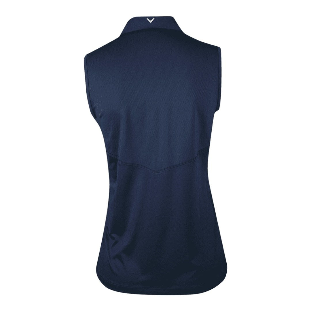 Callaway Ladies S/L Shape Shifter Geo Print Golf Polo Shirt CGKSD007