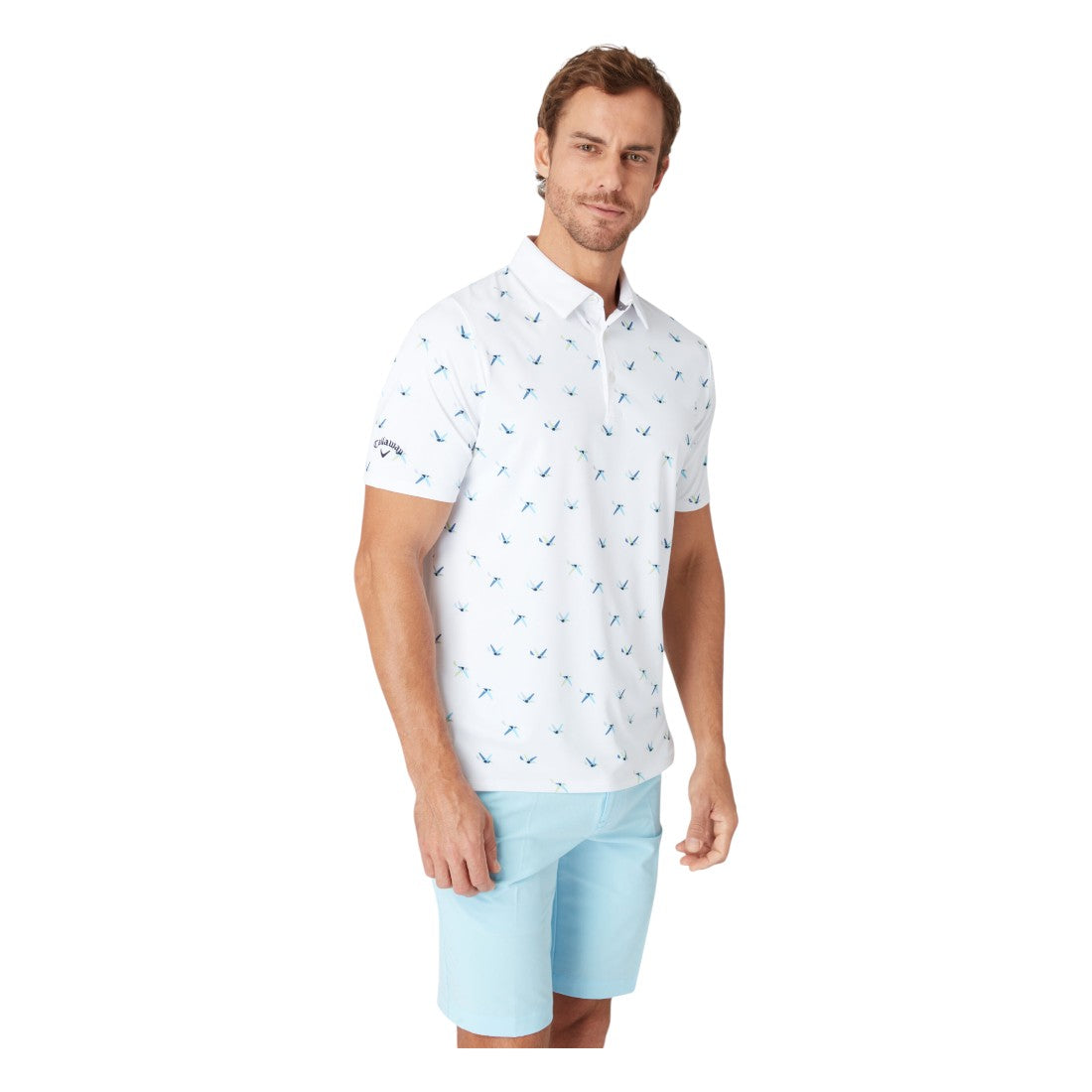 Callaway All-Over Birdie Golf Polo Shirt CGKSF068