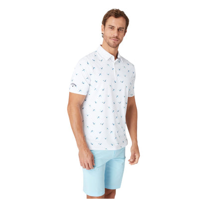 Callaway All-Over Birdie Golf Polo Shirt CGKSF068