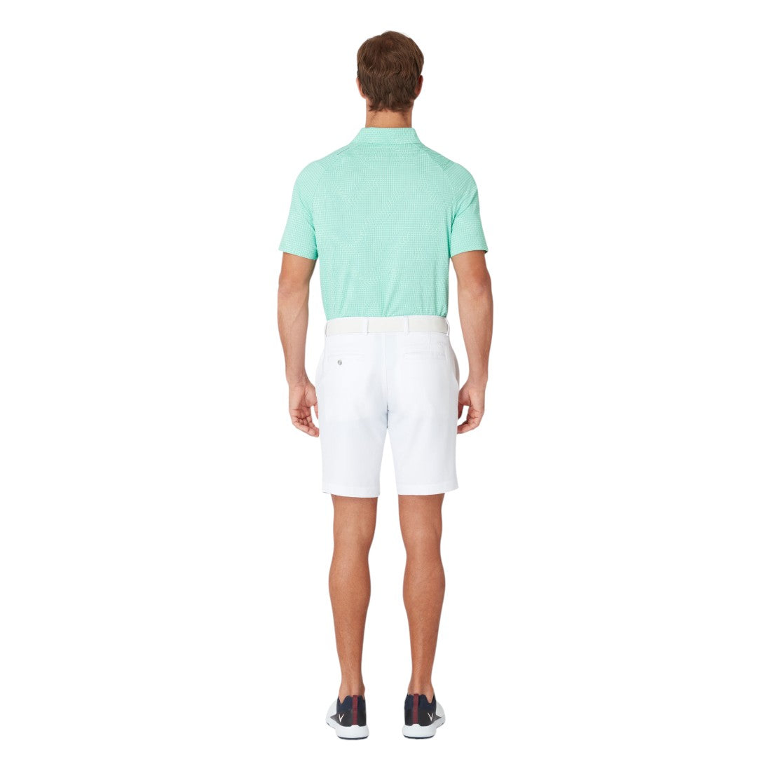 Callaway Warped Gingham Golf Polo Shirt CGKSF089