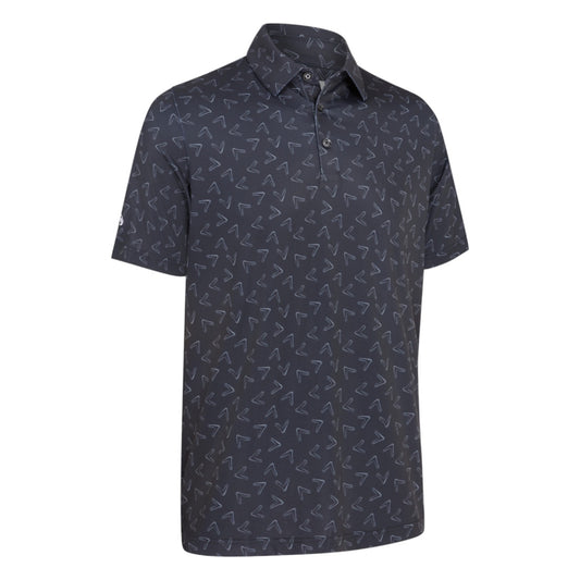 Callaway All-Over Large Chev Golf Polo Shirt CGKSF0B7