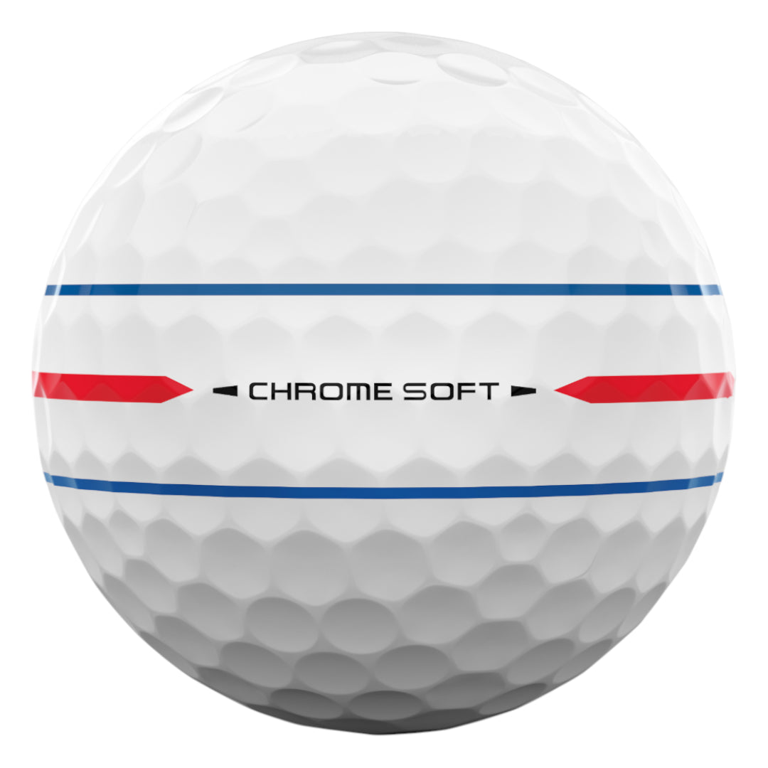 Callaway 2026 Chrome Soft 360 Triple Track Golf Balls | White