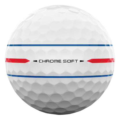 Callaway 2026 Chrome Soft 360 Triple Track Golf Balls | White