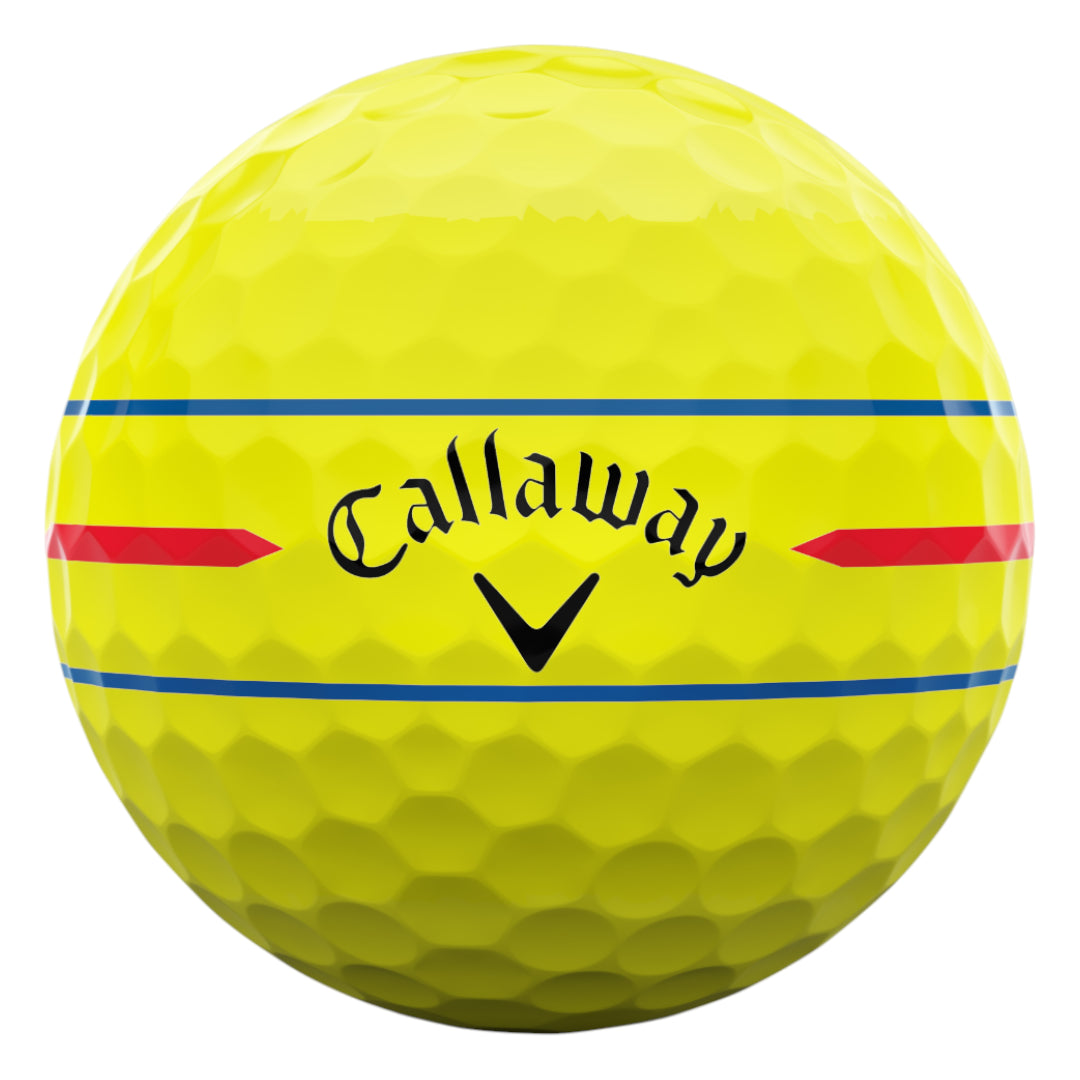 Callaway 2026 Chrome Soft 360 Triple Track Golf Balls | Yellow