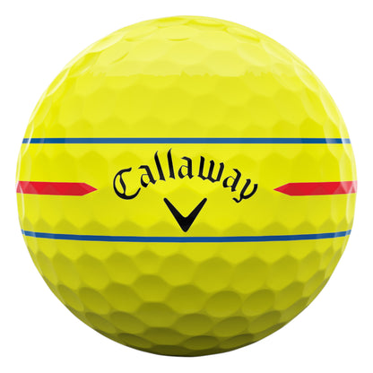 Callaway 2026 Chrome Soft 360 Triple Track Golf Balls | Yellow