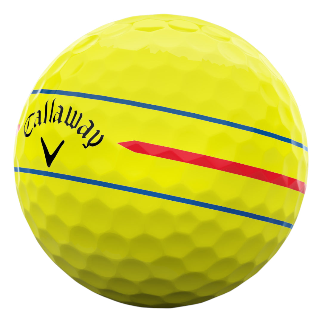 Callaway 2026 Chrome Soft 360 Triple Track Golf Balls | Yellow