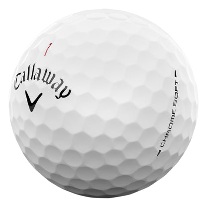 Callaway 2026 Chrome Soft Golf Balls | White