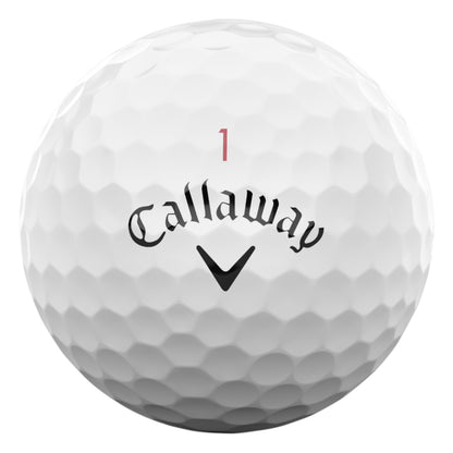 Callaway 2026 Chrome Tour Golf Balls | White