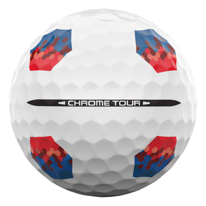 Callaway 2026 Chrome Tour TruTrack Golf Balls | White