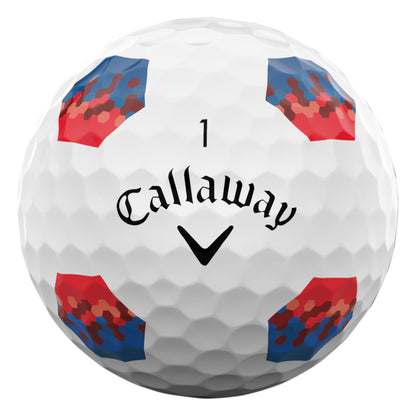 Callaway 2026 Chrome Tour TruTrack Golf Balls | White