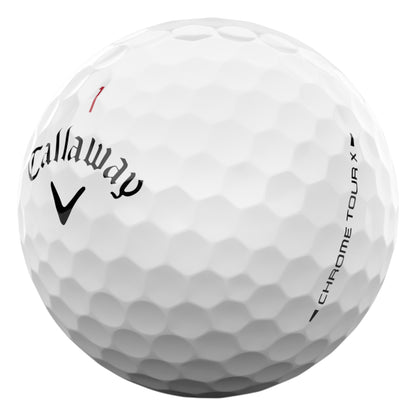 Callaway 2026 Chrome Tour X Golf Balls | White
