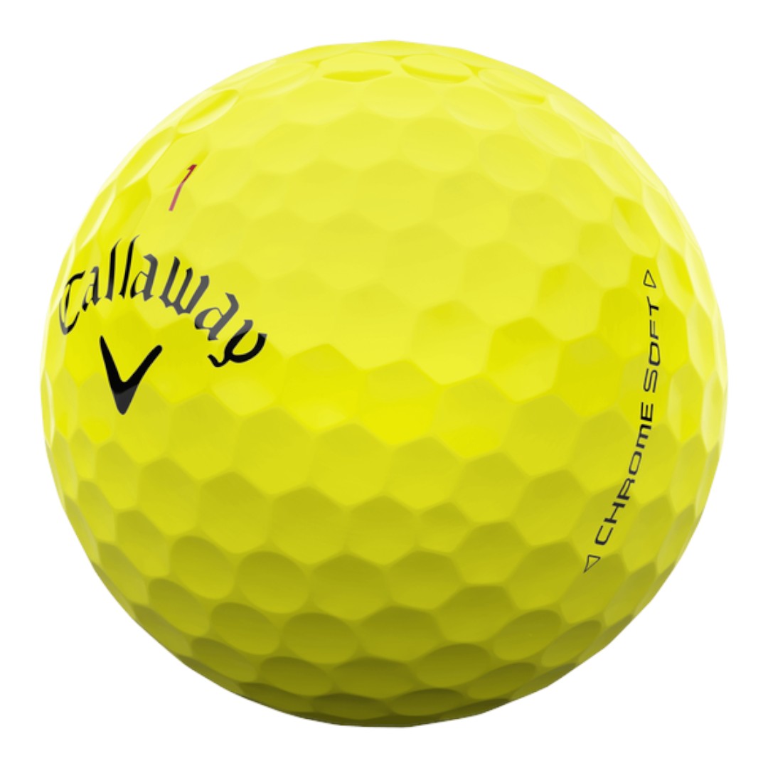 Callaway 2024 Chrome Soft Golf Balls | Yellow