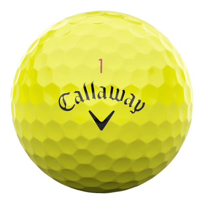 Callaway 2024 Chrome Soft Golf Balls | Yellow