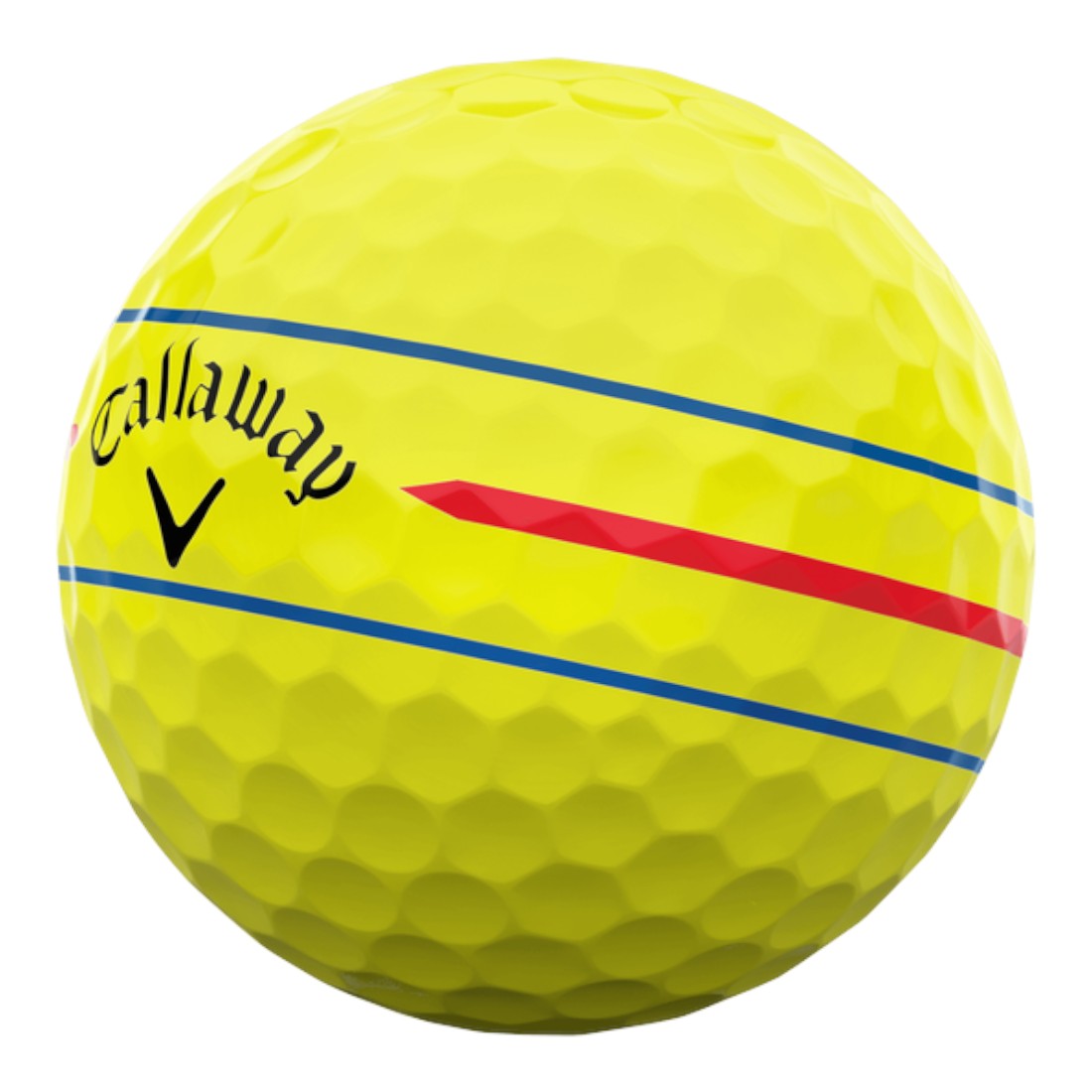 Callaway 2024 Chrome Soft Triple Track 360 Golf Balls | Yellow