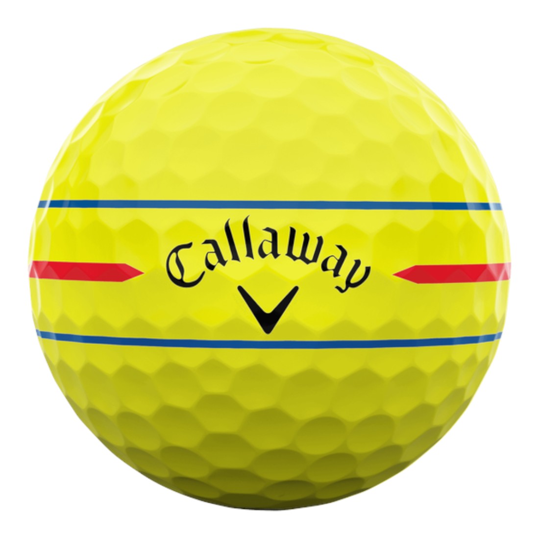 Callaway 2024 Chrome Soft Triple Track 360 Golf Balls | Yellow