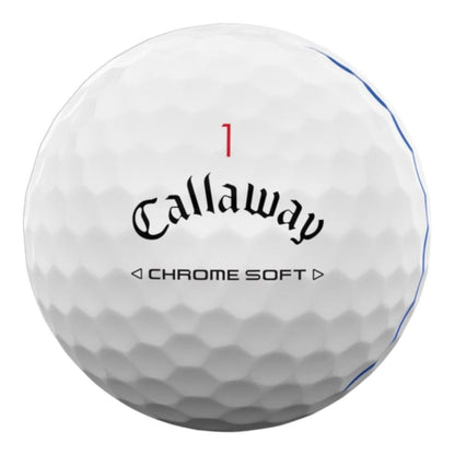 Callaway 2024 Chrome Soft Triple Track Golf Balls | White
